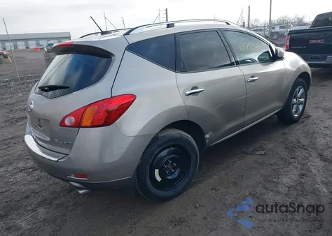 2010 Nissan Murano Sl z USA, uszkodzony, nr VIN JN8AZ1MWXAW135388